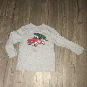 Oshkosh,boy’s gray long sleeves tee size 6